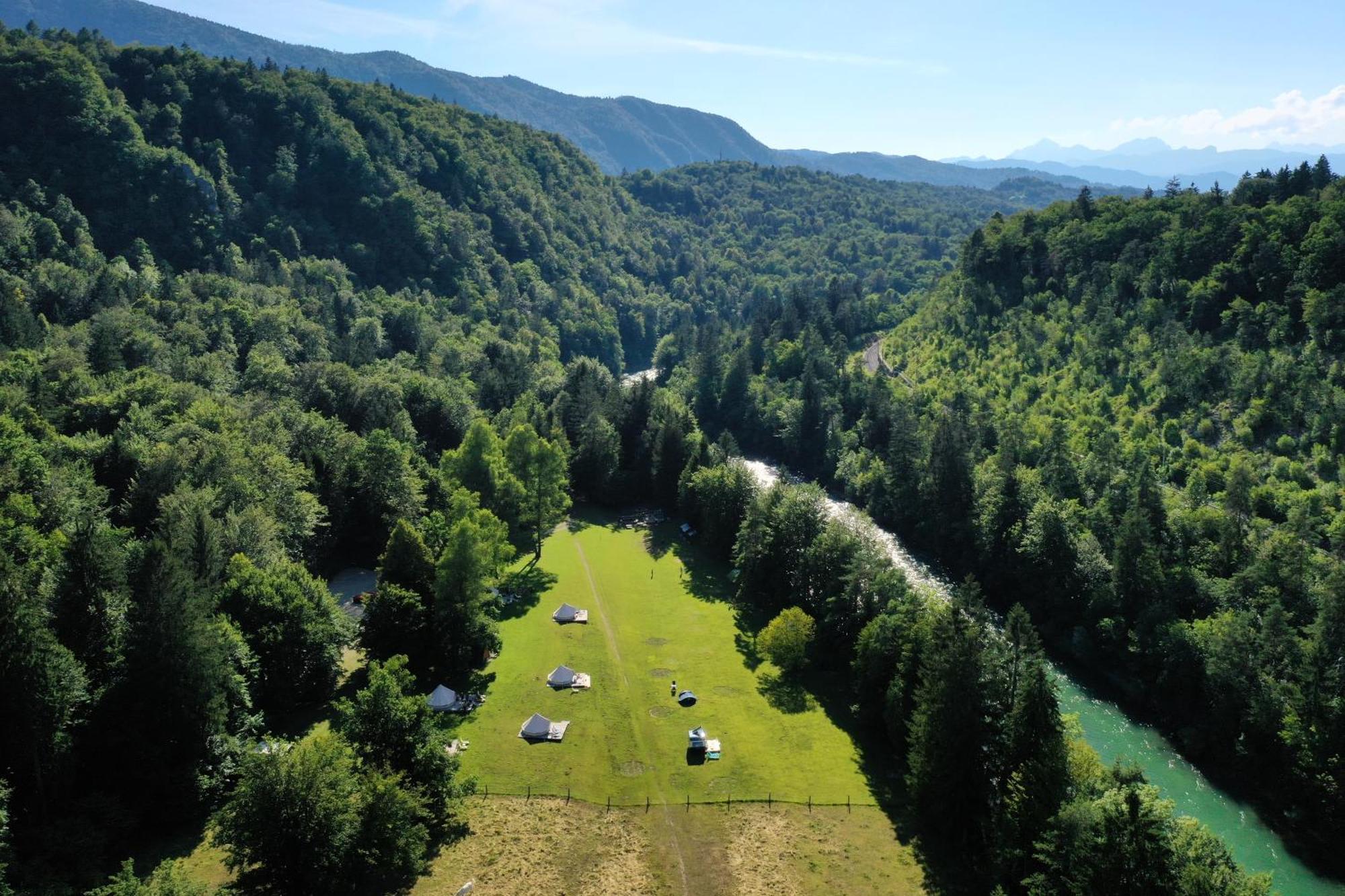 Eco River Camp - Pitches 拉多夫吉卡 外观 照片