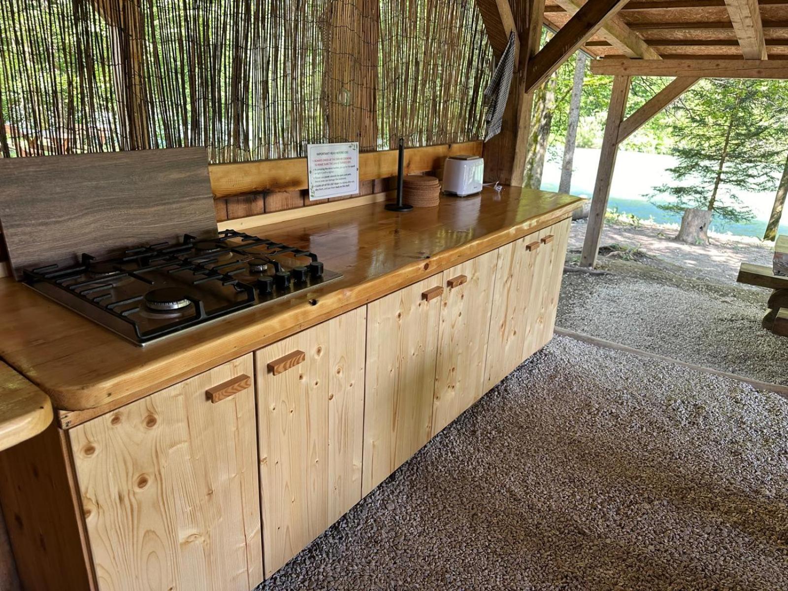 Eco River Camp - Pitches 拉多夫吉卡 外观 照片